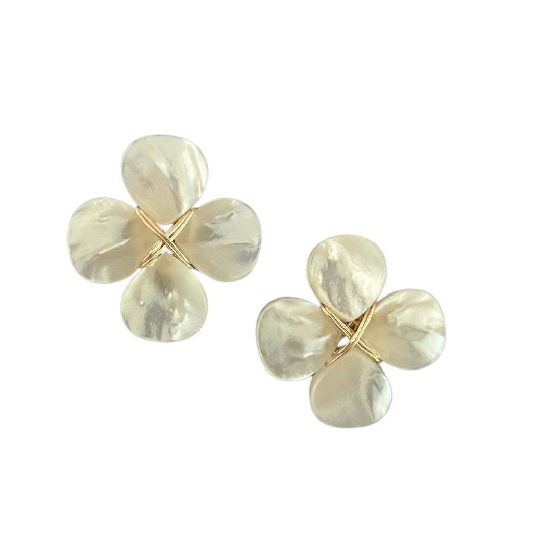 Mother of Pearl Studs - Large